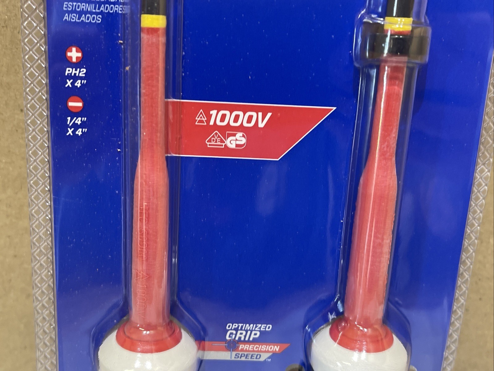 Lenox Tools LXHT60906 Screwdriver Set, Slim Blade, Insulated, 2-Piece New