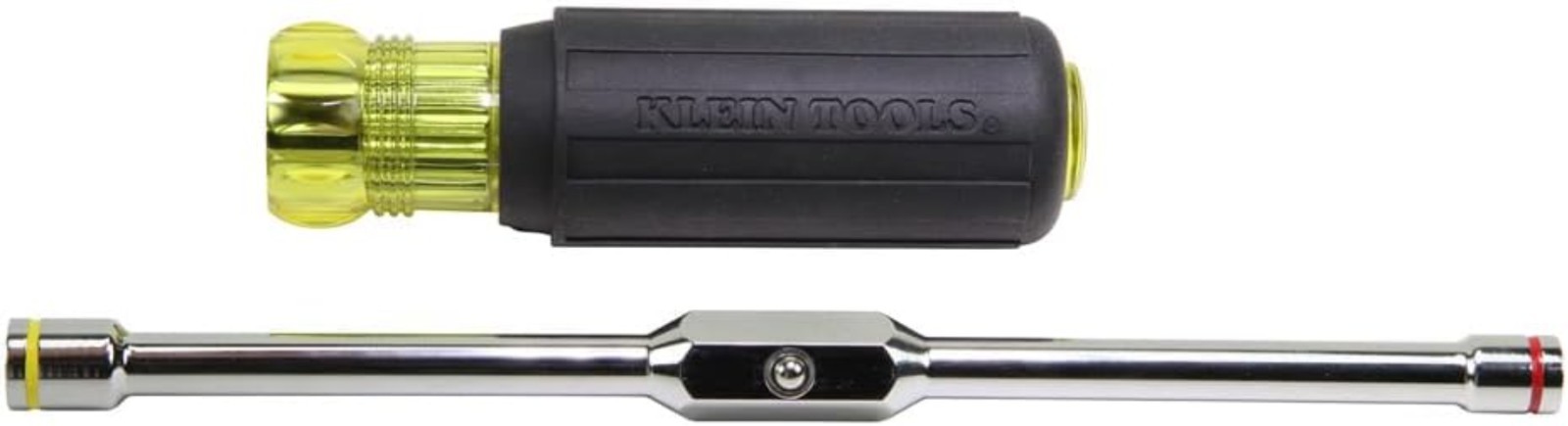 Ratcheting Hex Head 2-in-1 Nut Driver, 1/4 & 5/16 Inches – Klein Tools Quality