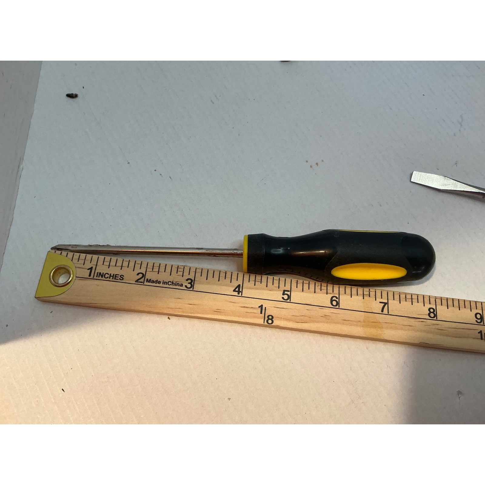 Stanley Screwdriver Set 6 Piece Phillips Slotted Flathead Hand Tools Black Yello
