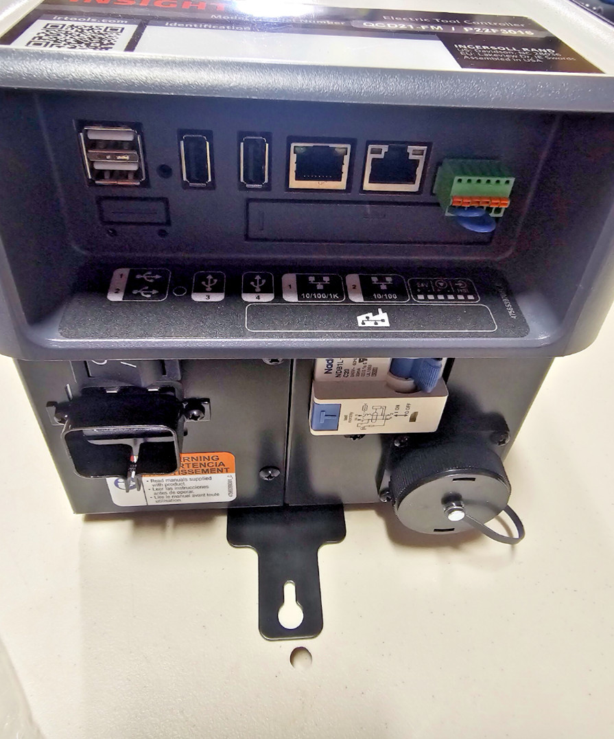 INGERSOLL RAND QE8AT225PA7S12 nut runner and controller QCD21-FM unit 5