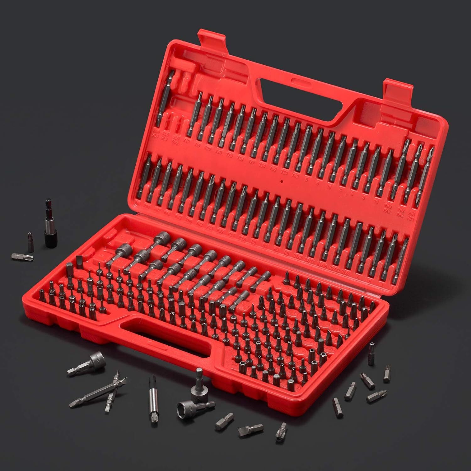 214pc Screwdriver Bit Tool Kit Set Craftsman Home Repair Juego Destornilladores