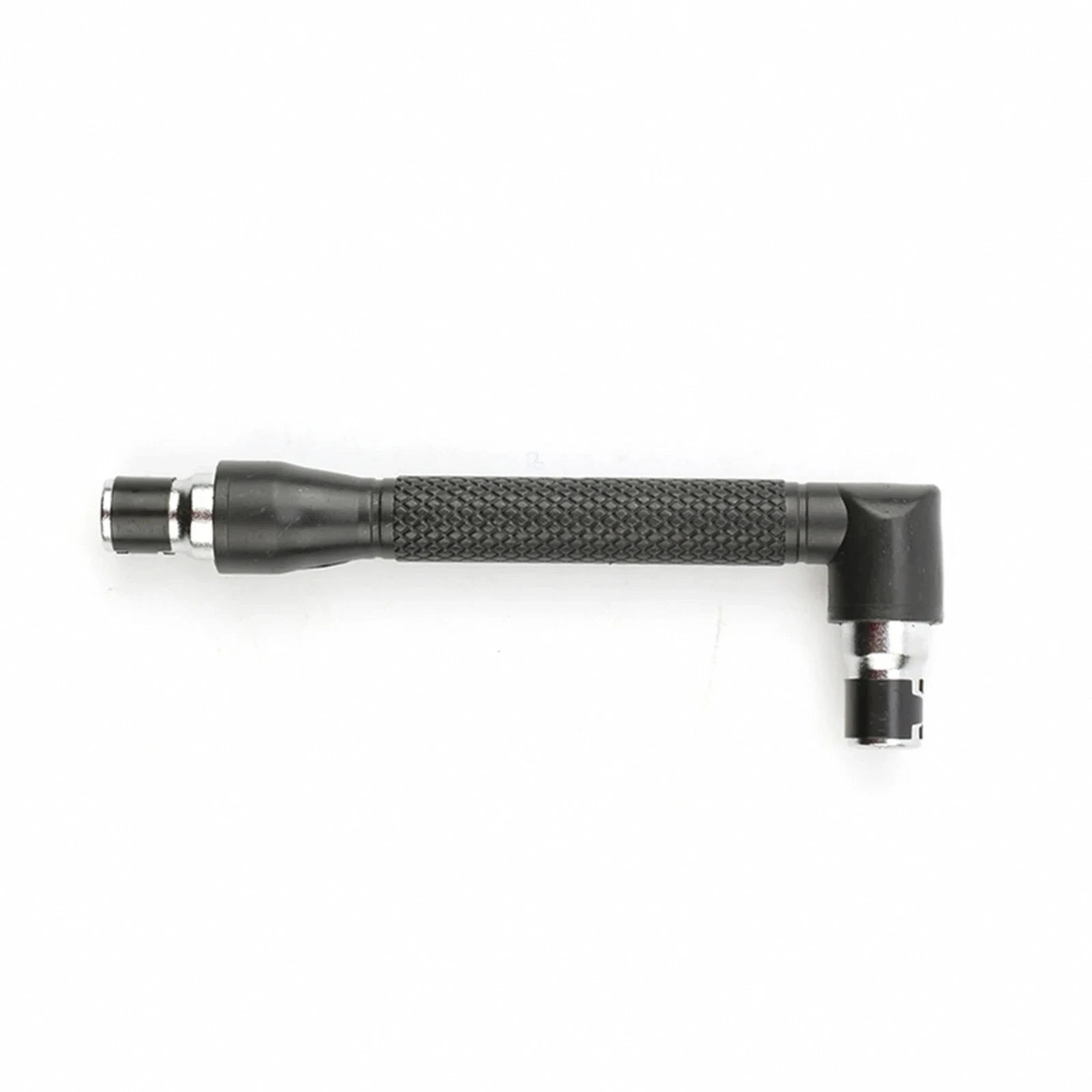 Black L Type 1 4 Hexagon Screwdriver Bit 90° Double-End Handle 0.25 In Tool