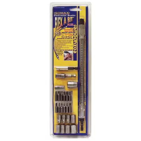 Zoro Select 73608 Driverbitset, 25Pcs, Steel, Shank:1/4″, 73608