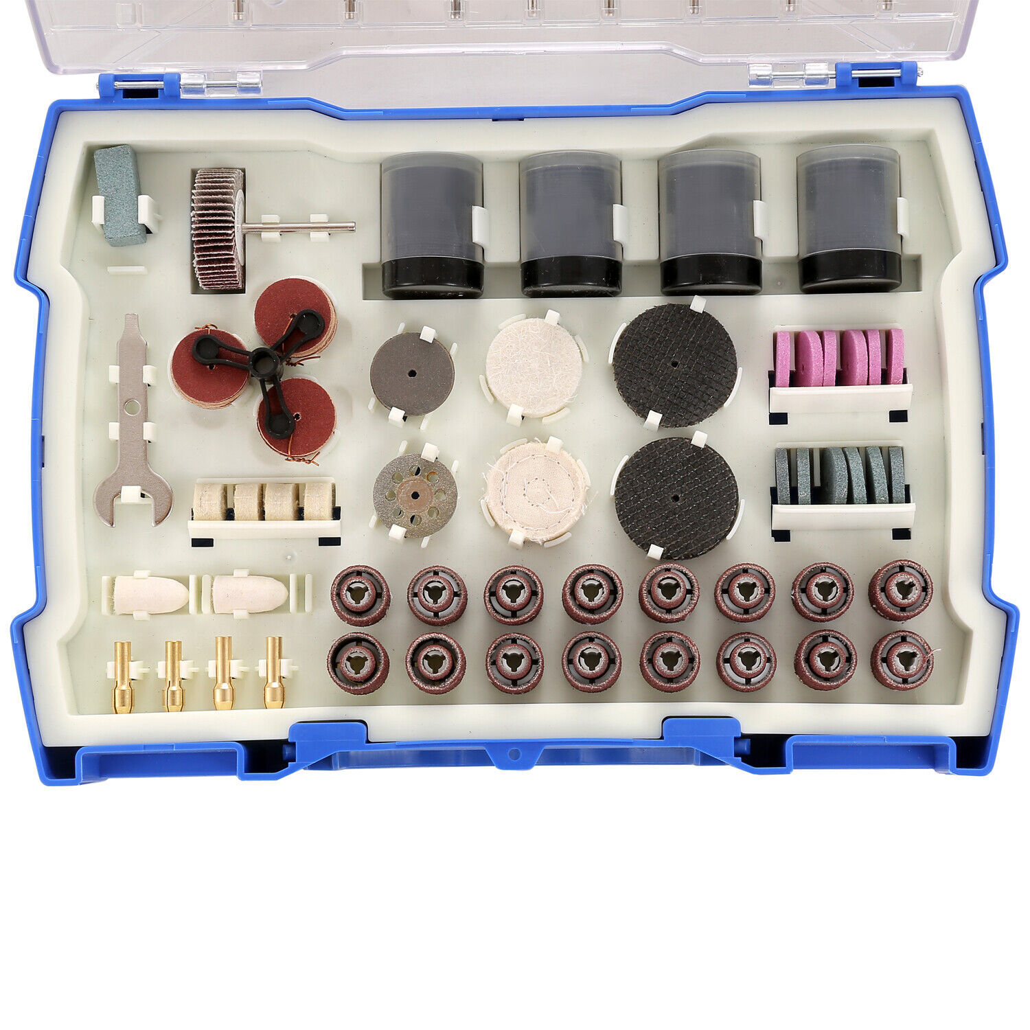 365Pc Abrasive Dremel Rotary Tool Accessories Kit Grinding Sanding Polishing Set