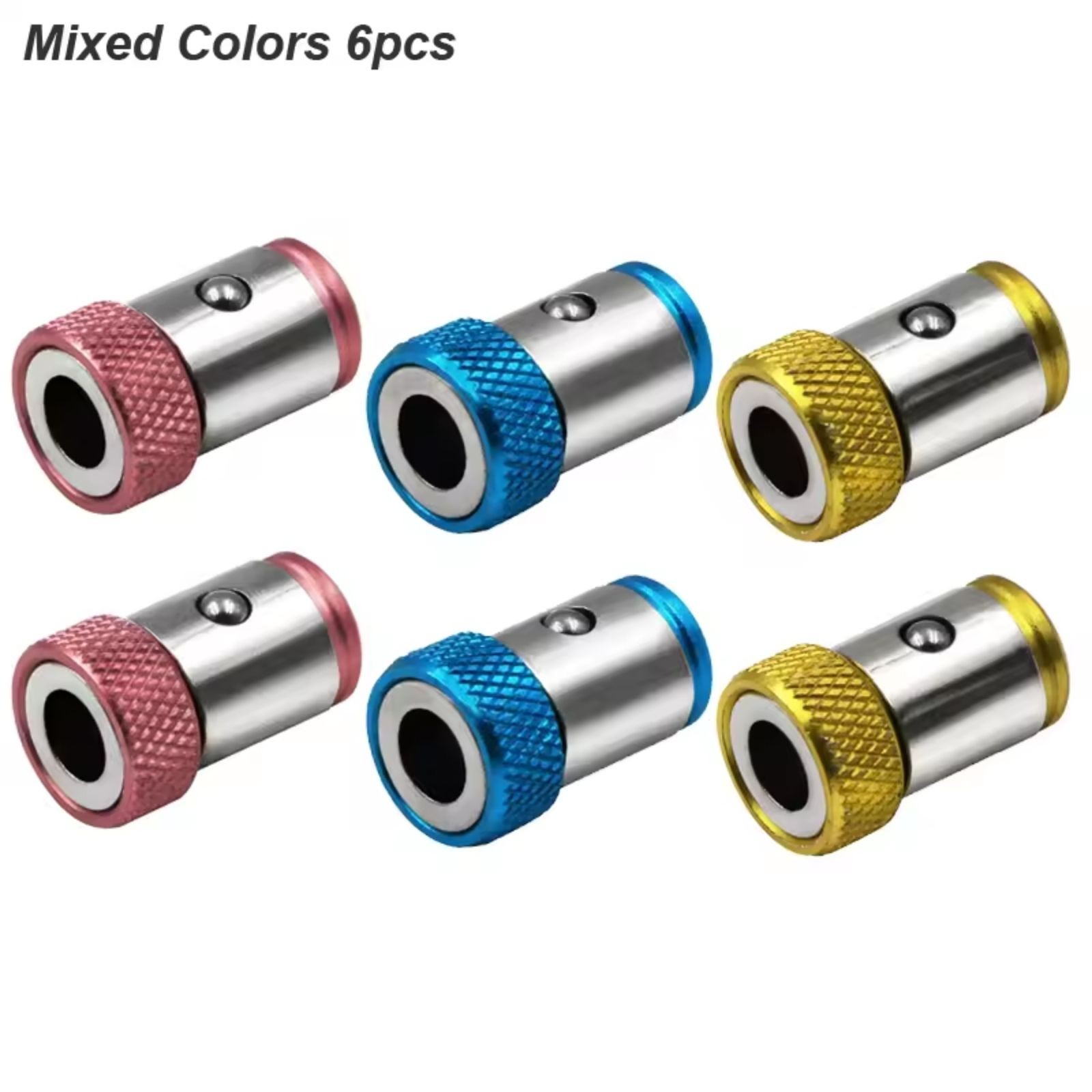 Screwdriver Head Magnetic Ring Pivoting Bit Tip Screw Holder Magnetizer New