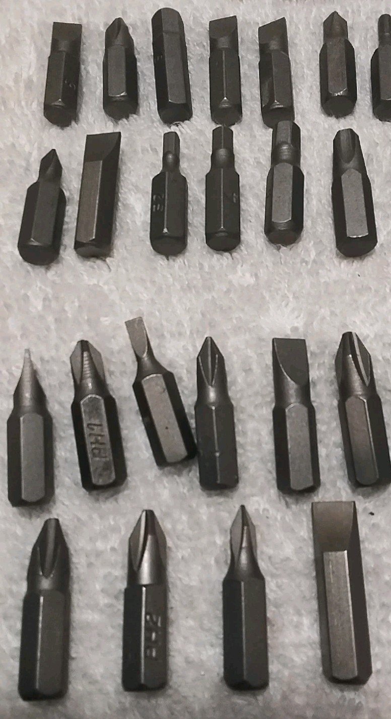 34pc ASSORTED SIZES HEX DRIVER BIT SET