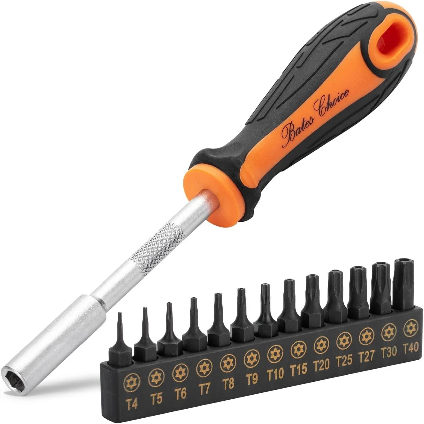 14pc Torx Bit Set Tamper Proof Security Torq T4/T5/T6/T7/T8/T9- T40 Screwdriver*