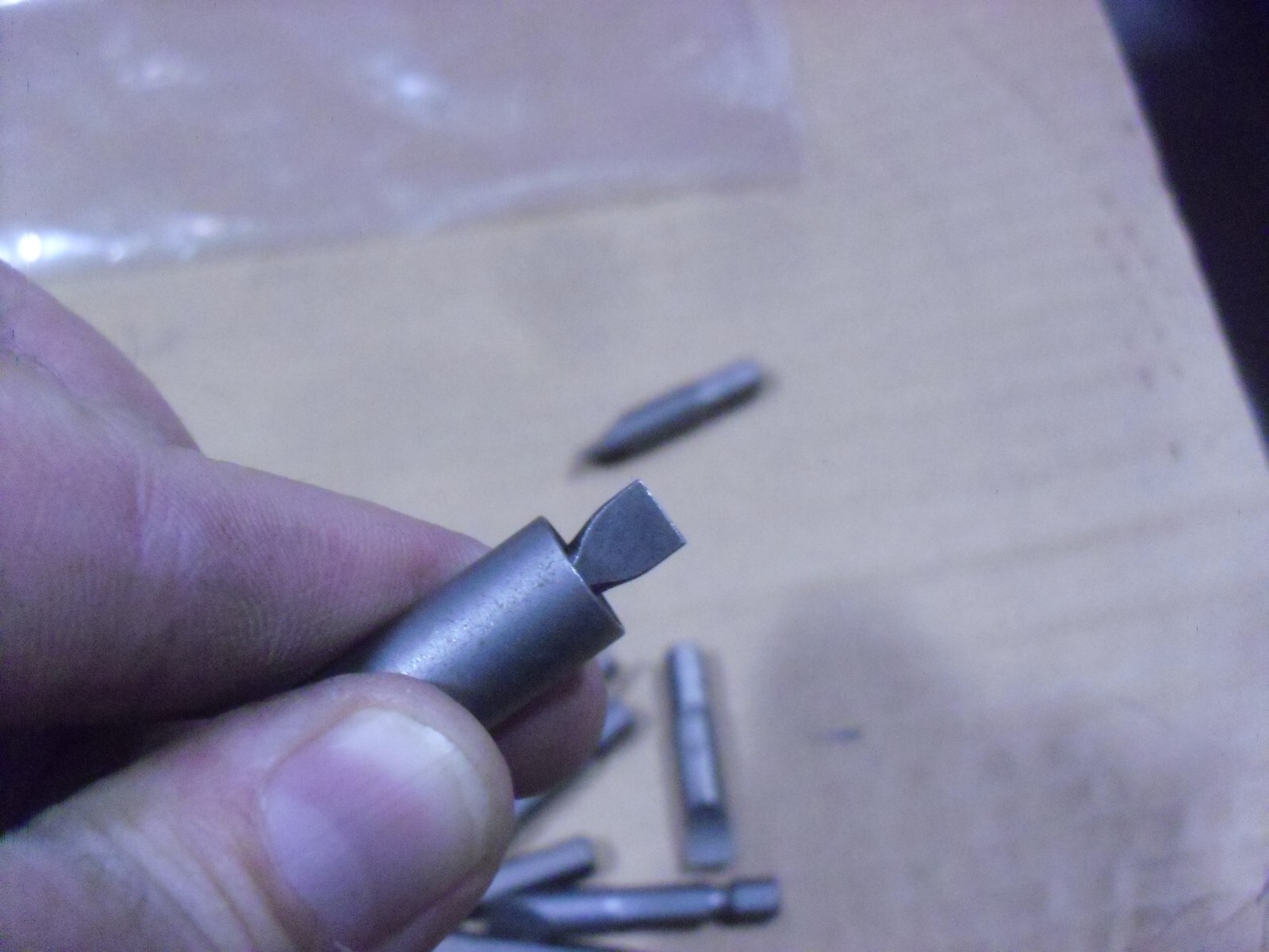 ELEVEN !! Assorted 1/4 Hex Slotted Driver Bits