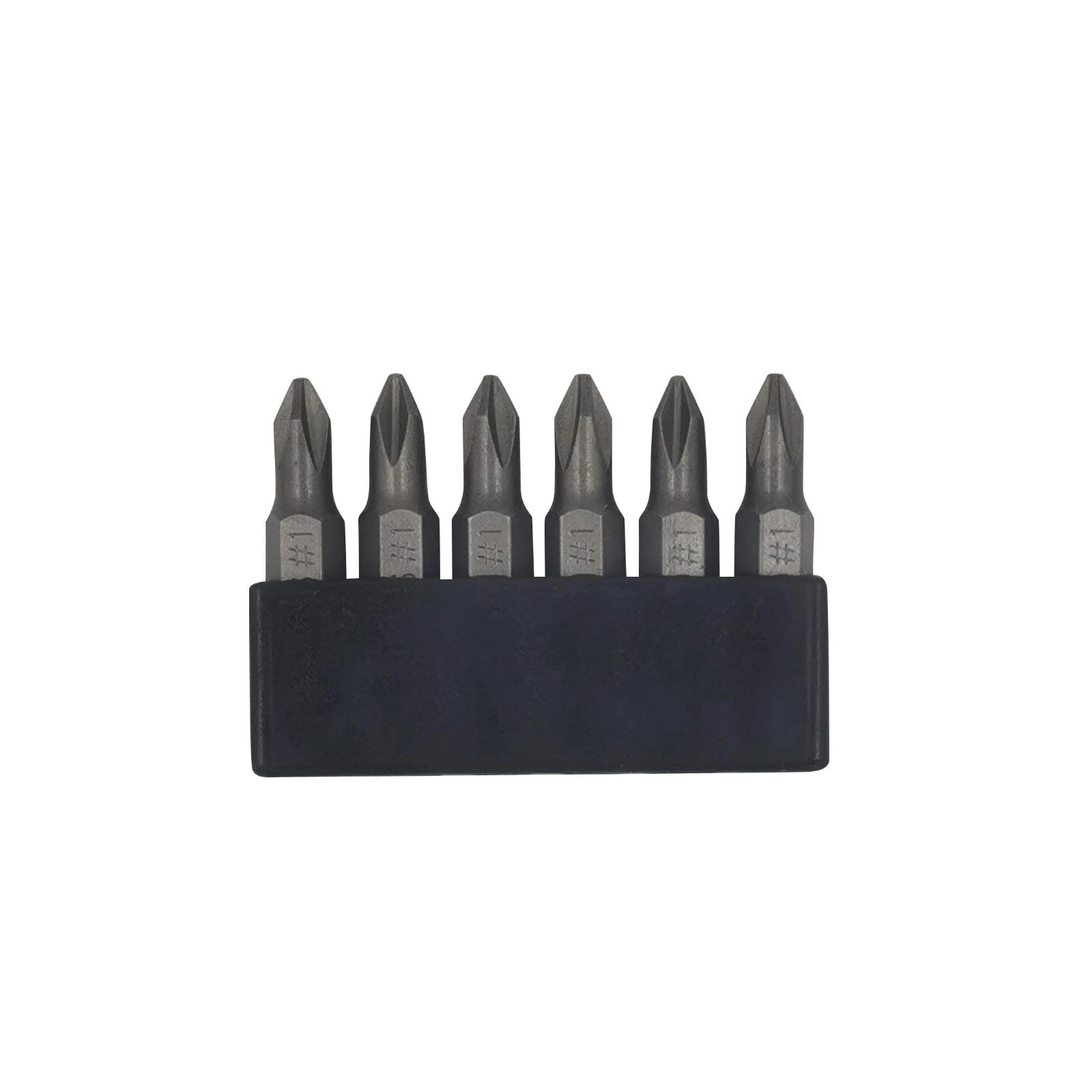 6Pcs 35Mm JIS Screwdriver Bit Set with Magnetic Tip, 1/4 Hex Shank, S2 Alloy_Ste