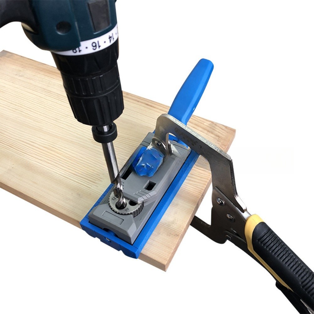 Inclined Hole Doweling Jig Kit for Woodworking with Lightweight Portable Design