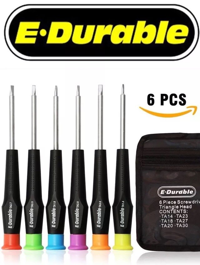 Full Triangle Head Screwdriver Set For Electronic Toys Security Screws Happy Bri