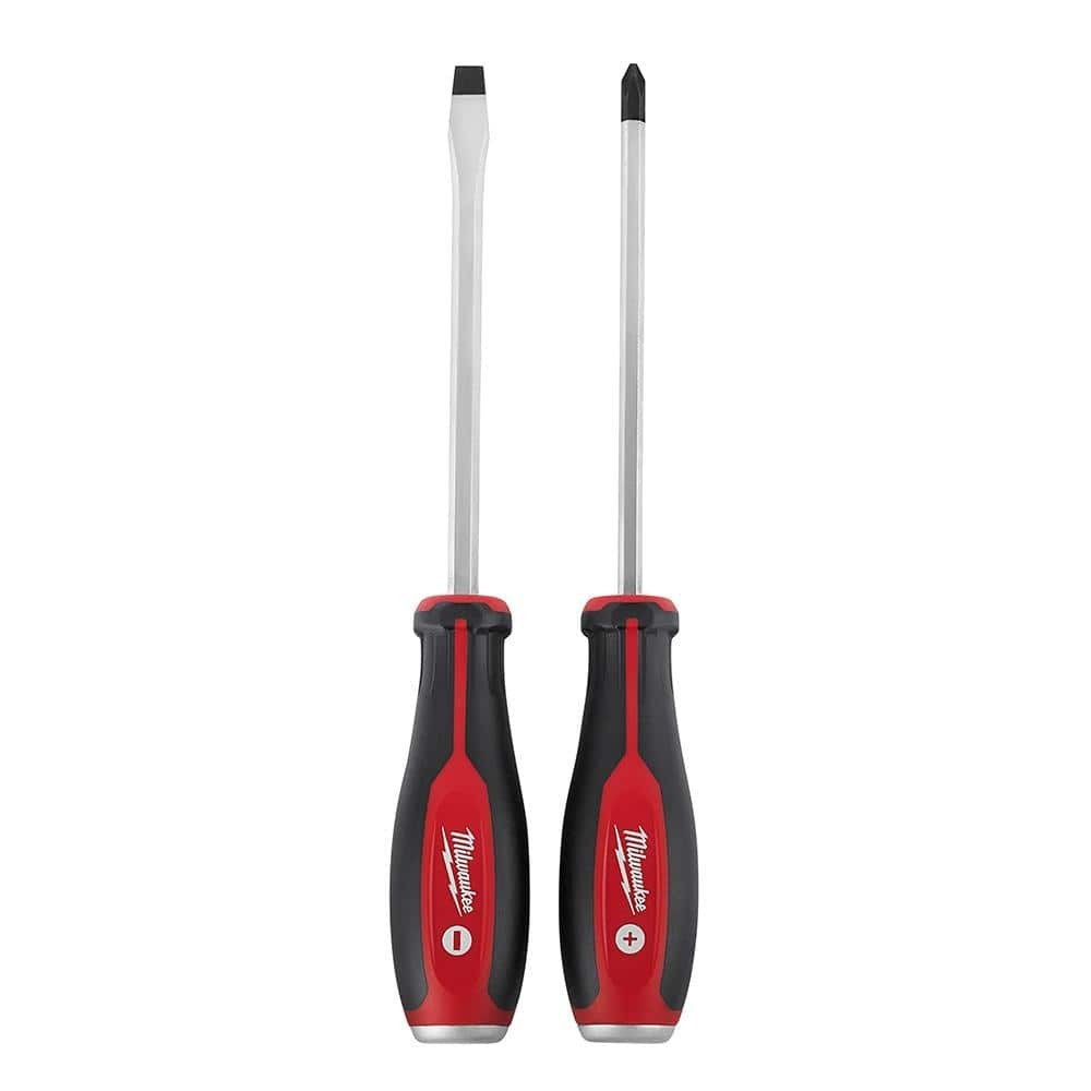 Demo Screwdriver Drivers With Steel Caps (2-piece) | Milwaukee Demolition Set