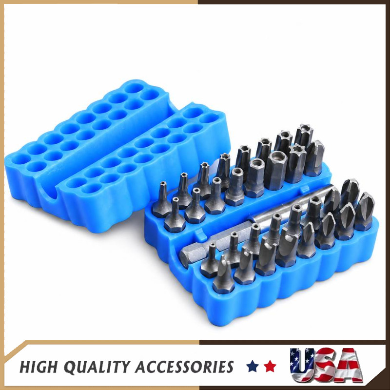Bit Set Tamper Proof Security Torq Hex Star Spanner Tri Wing Screwdriver 33 Torx