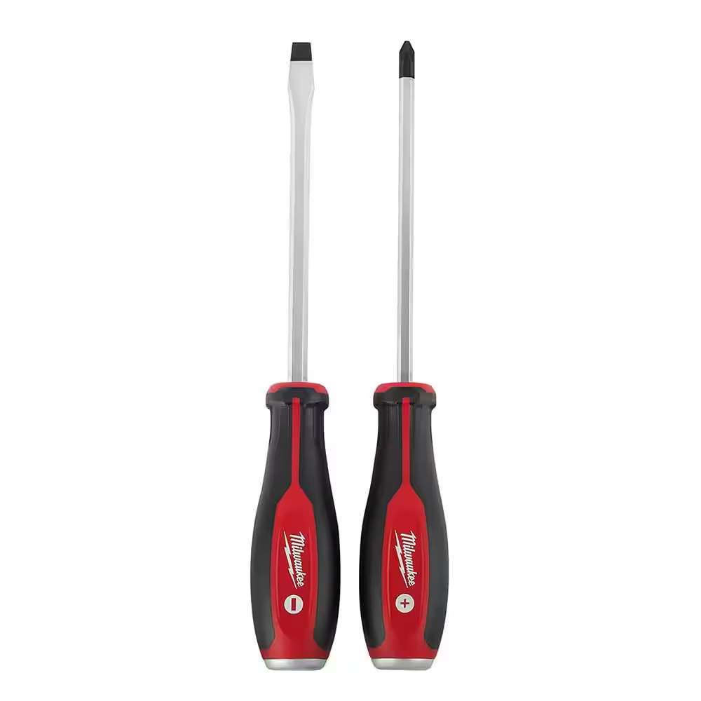 Demo Screwdriver Drivers With Steel Caps (2-piece) | Milwaukee Demolition Set