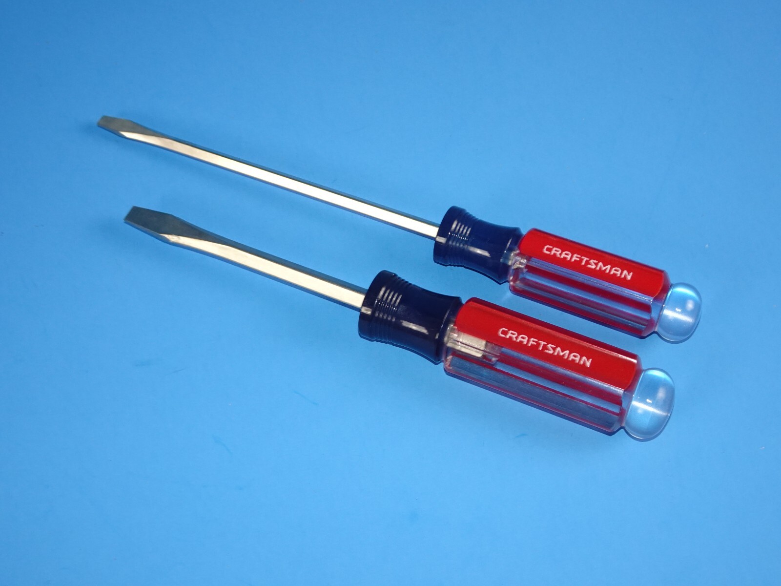 Craftsman flat screwdrivers 3/16″ 41577 & 1/4″ 41583 NEW SEALED.