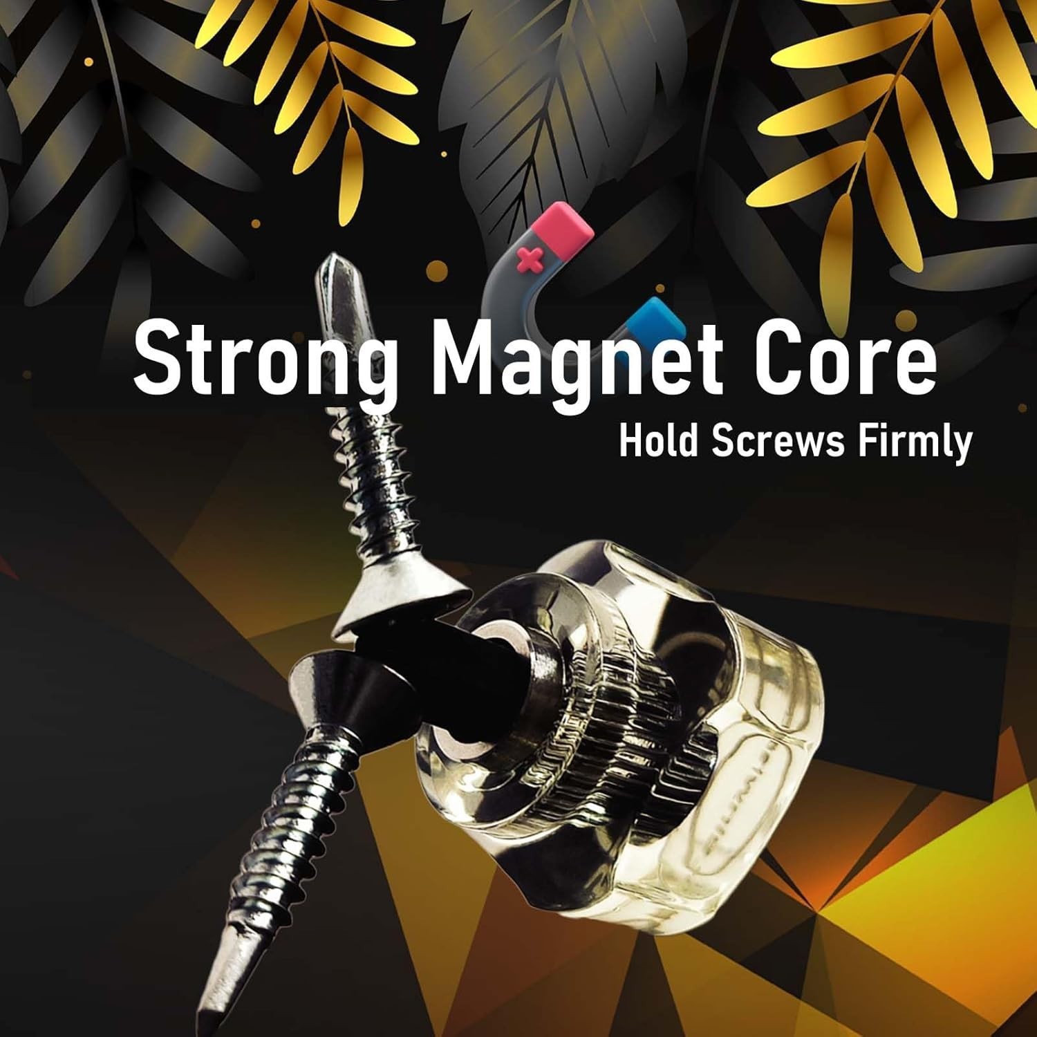 10in1 Short Stubby Mini Screwdriver for tight spots, Cellulose Acetate Fiber …