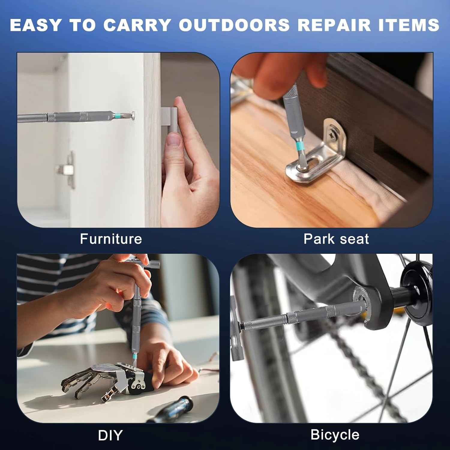 42 in 1 Magnetic Screwdriver Set Precision Ratchet T Handle DIY Repair Tool Kit