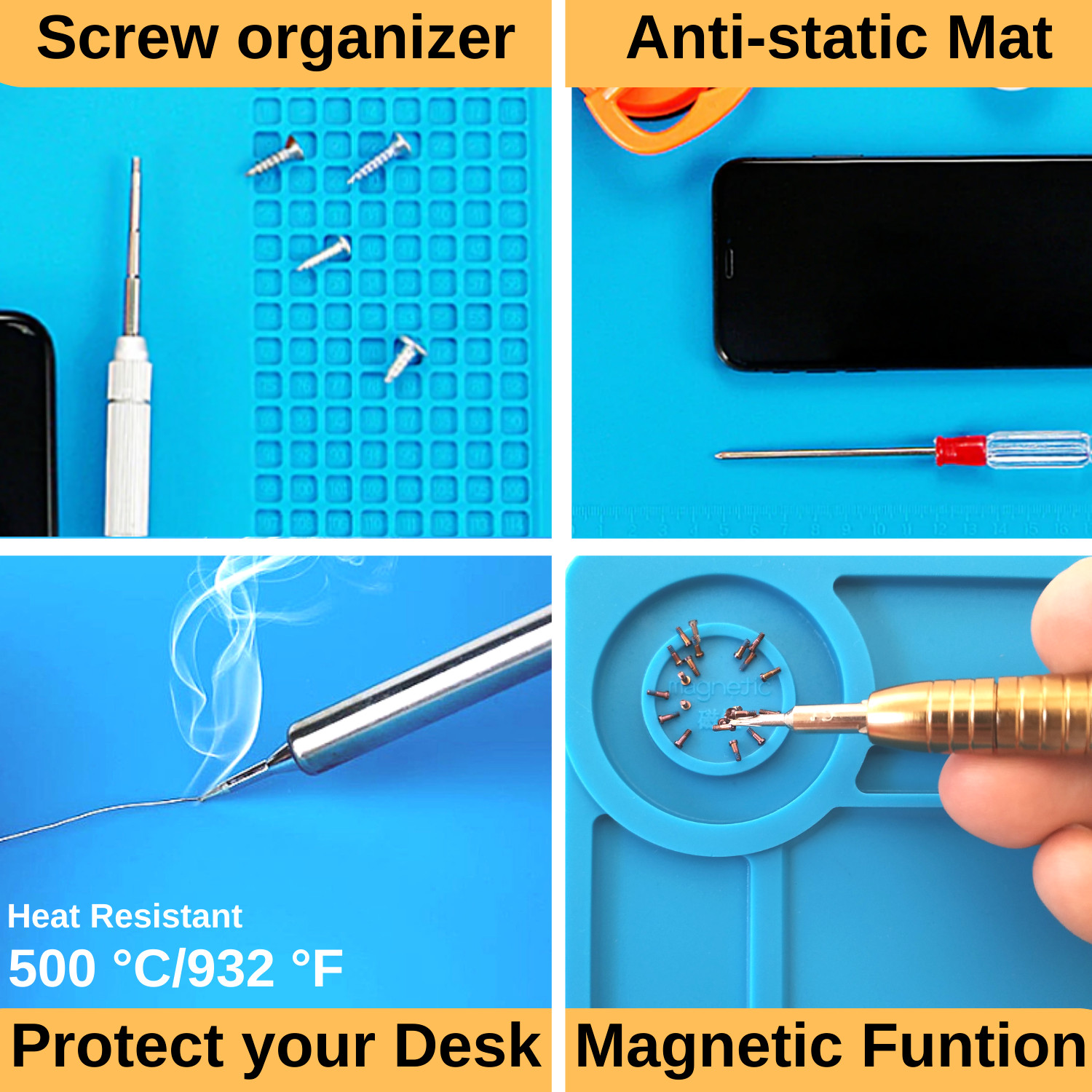 Repair tool for Macbook Laptop Tab Computer Cell Phone Spudger Metal Pry Kit Set