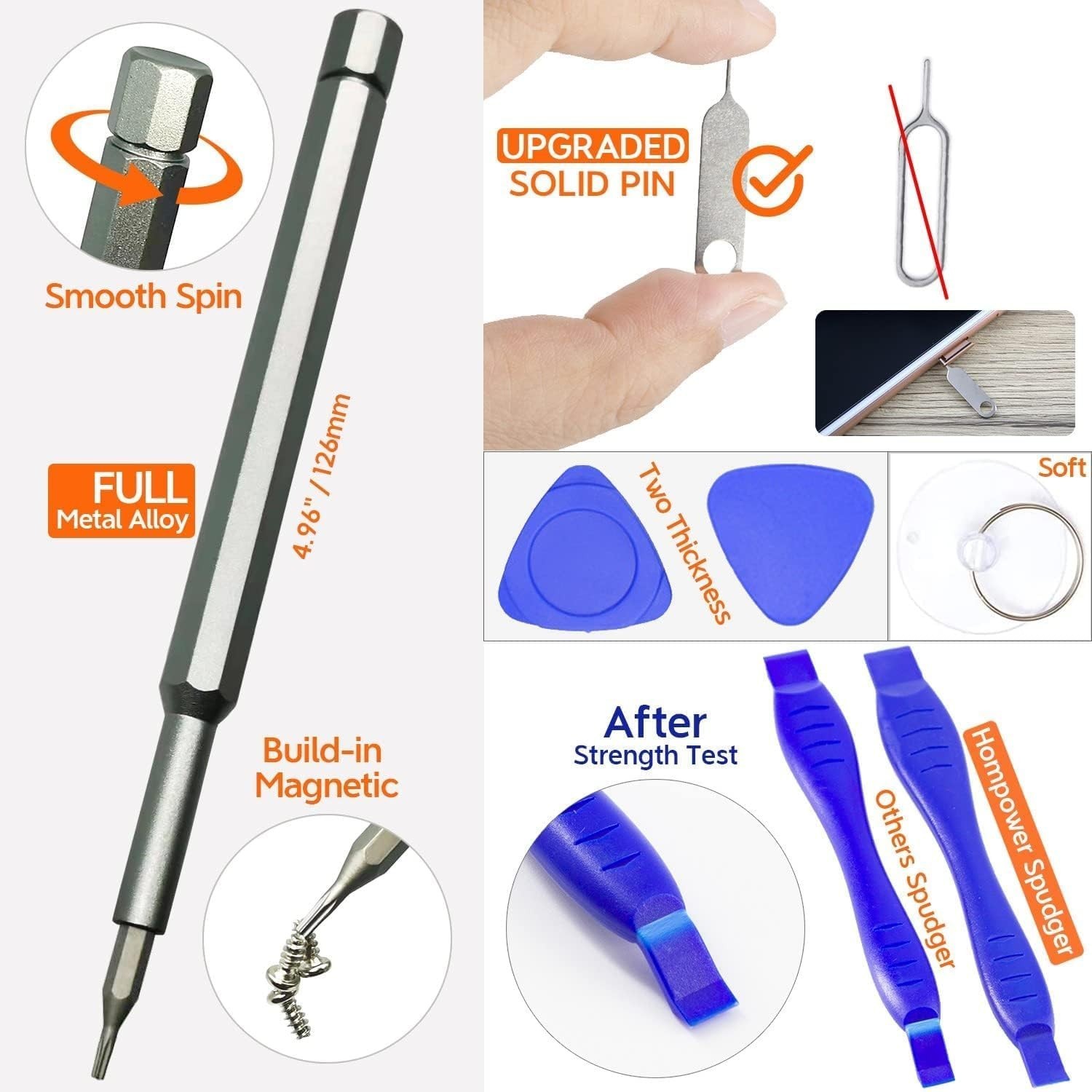 Macbook Screwdriver 26pcs Macbook Pro Repair Tool Kit P5 Pentalobe, T5 Torx