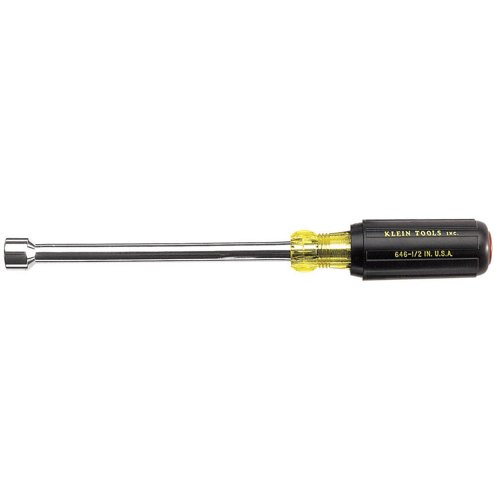 KLEIN TOOLS 646-3/16 Hollow Round Nut Driver, 3/16 in 2DGW7