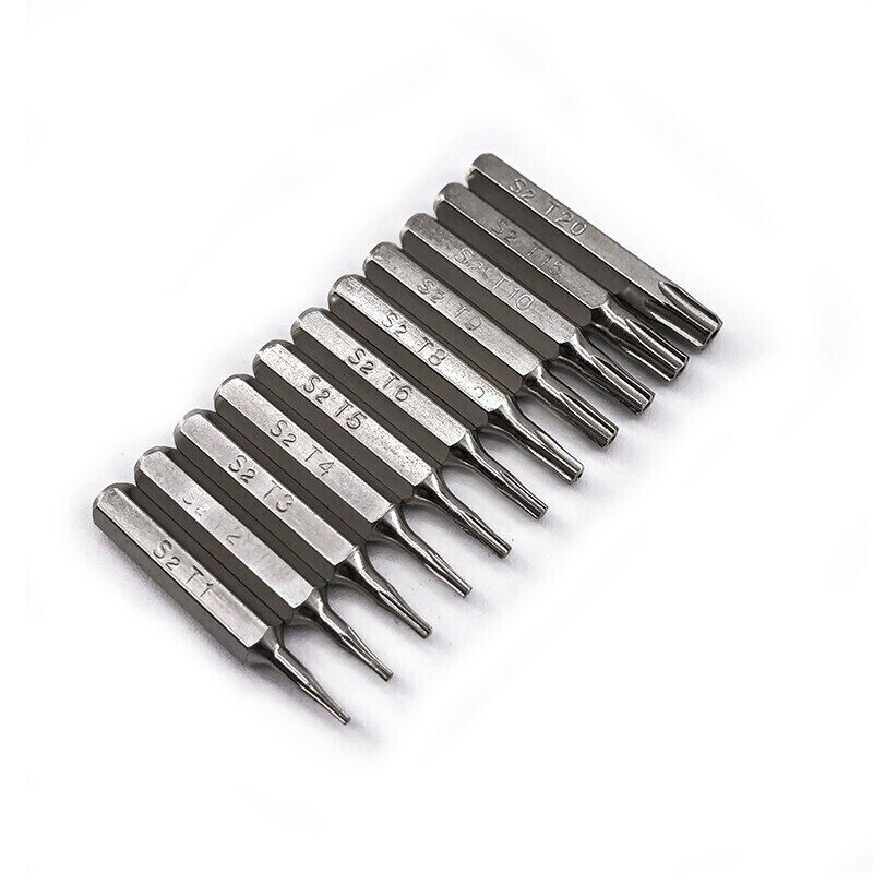 Micro Torx Bit Driver Set Security Torx T1 T2T3 T4 T5 TR6 T8H T9H T10H T15H T20H