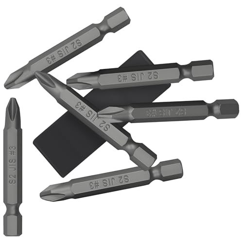 6-Piece Magnetic JIS Screwdriver Bit Set for Japanese Car, Motorcycle & Related