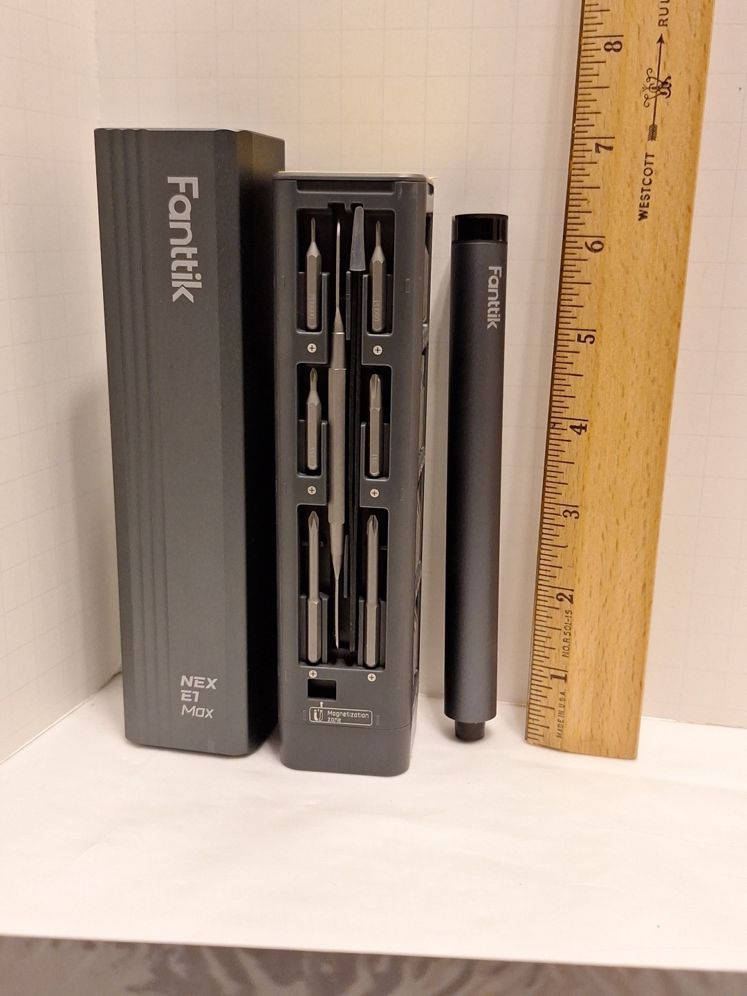 Fanttik NEX E1 Max Electric Screwdriver 50-Bit Precision Set Read Desc See Pics