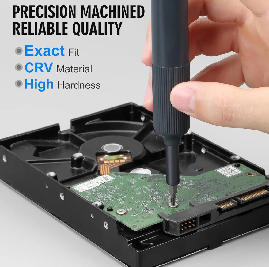 27in1 Precision Screwdriver Set Magnetic Bits Pen Repair Tool Kit Pro – NEW