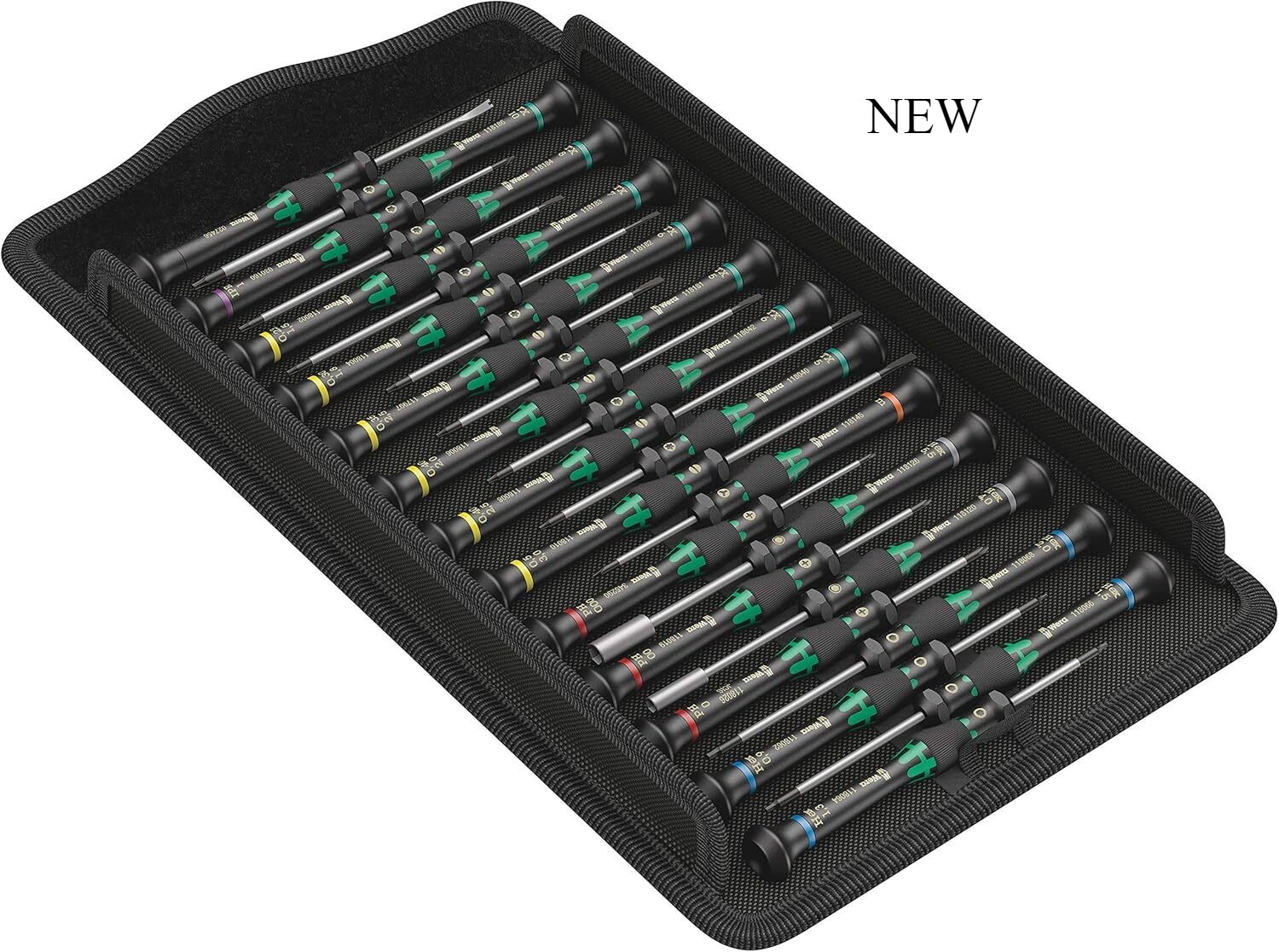 Wera – 5134000001 Kraftform Micro Big Pack 1 Screwdriver Set, 25 Pieces