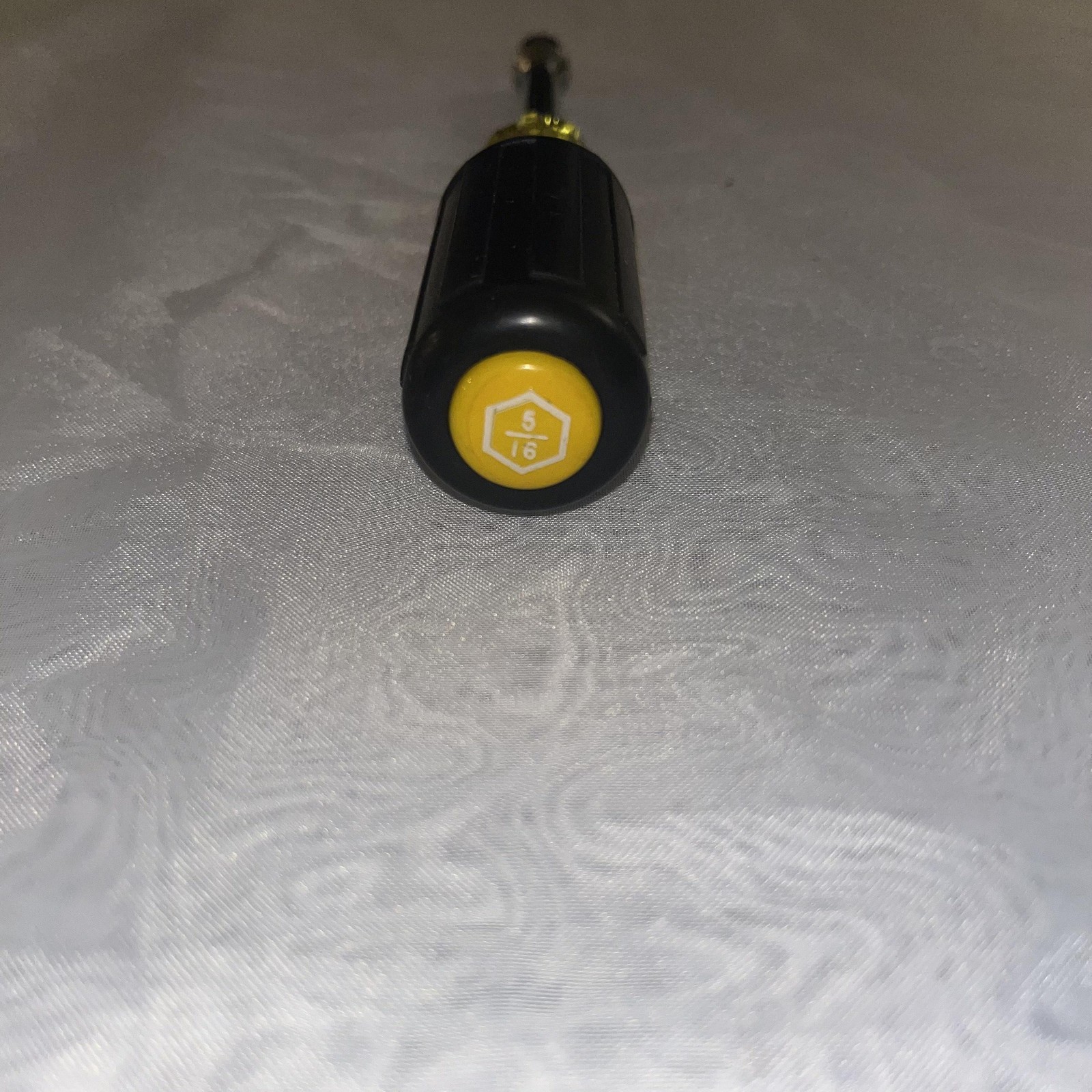 Klein Tools 630-5/16 Nut Driver 5/16 SAE Long Shaft USA Black Handle Tool