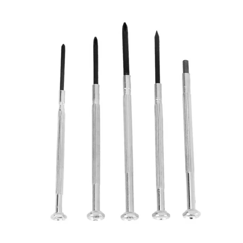 11pc Small Precision Screwdriver Set Mini 6 Sizes Flat Philips for Watch Glasses