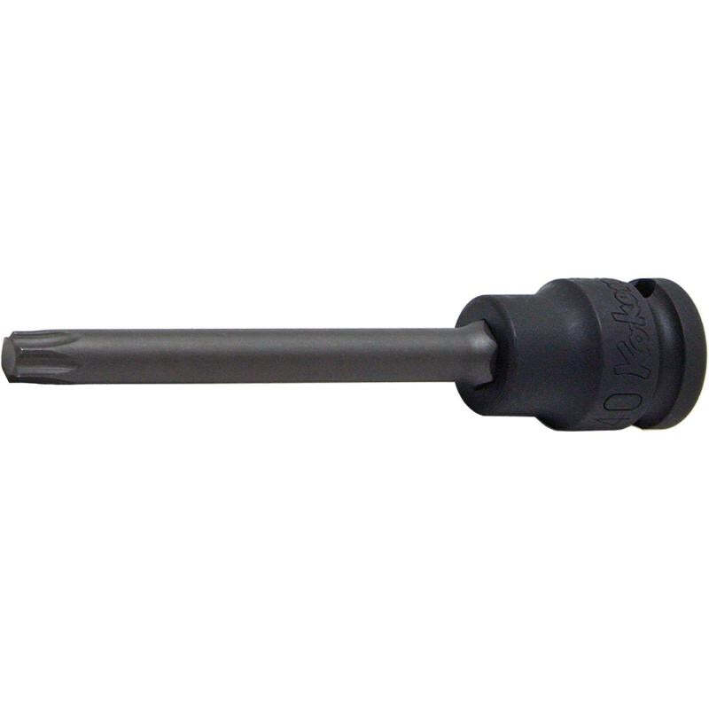 Koken 13025.90-T30 3/8 Inch Sq. Dr. Bit Socket TORX T30 Length 90 mm