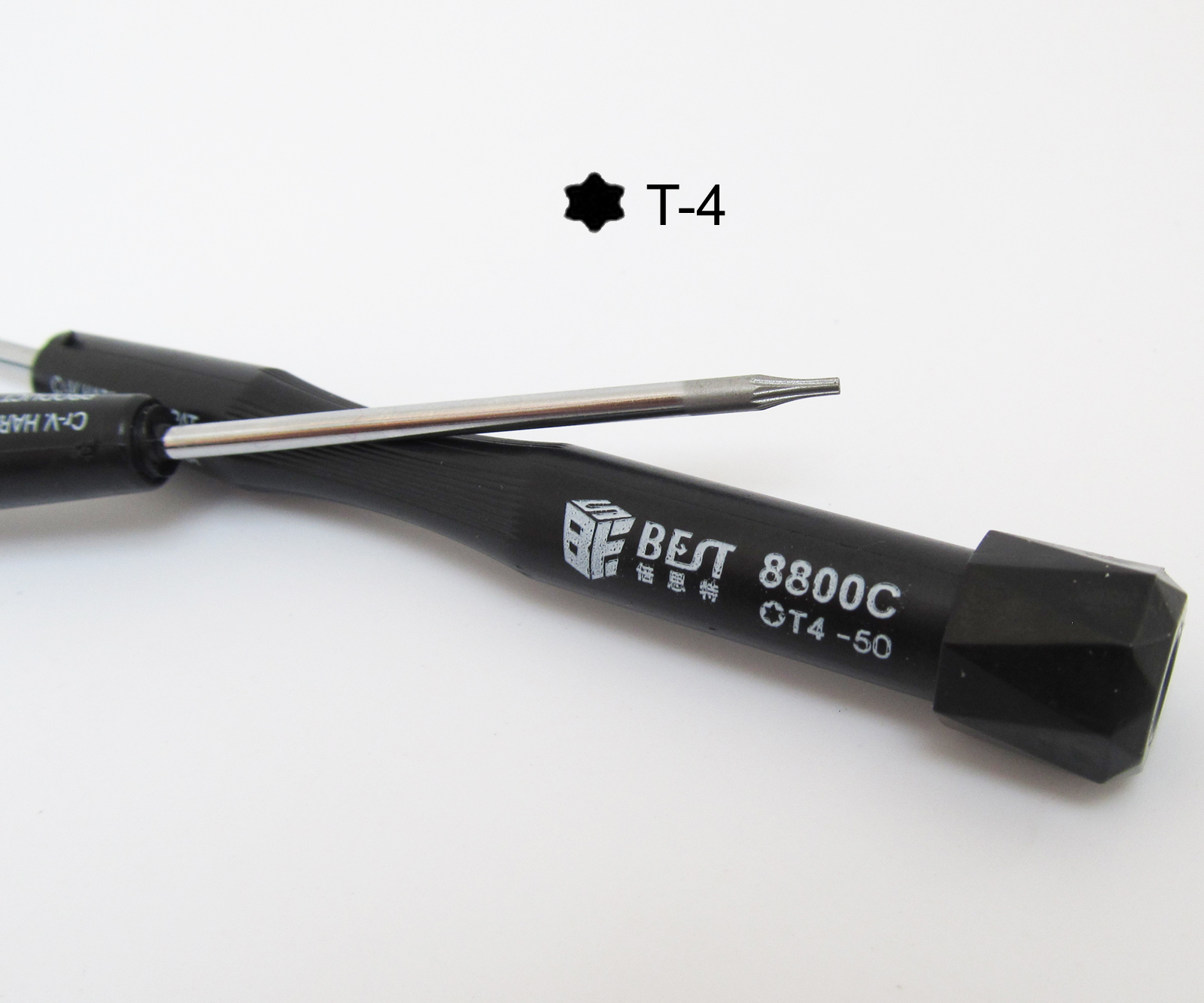 50pcs BEST 8800C-50 T4 Torx Precision Screwdriver Repair Fixing Open Tool