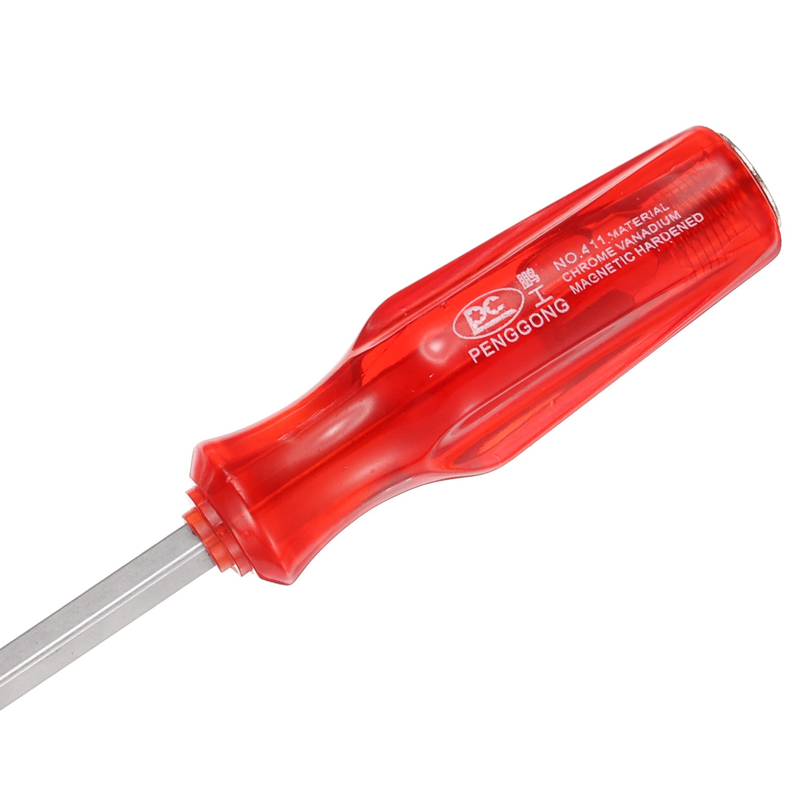 8mm Demolition Driver Slotted Screwdriver with 10 Inch Square Shank