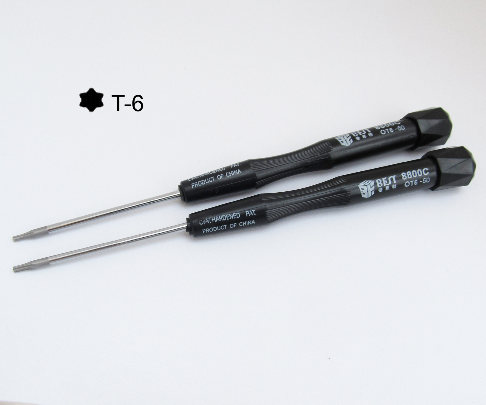 50pcs BEST 8800C-50 T6 Torx Precision Screwdriver Repair Fixing Open Tool