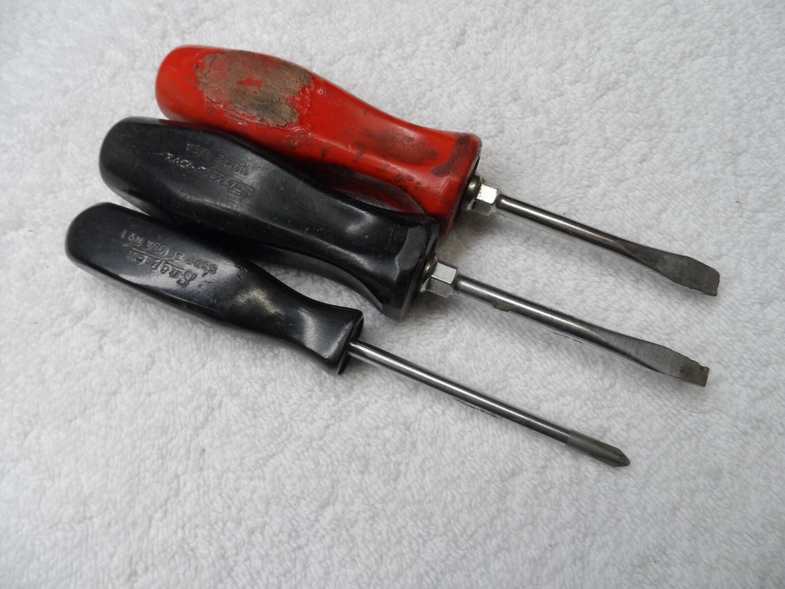 Snap-On Phillips Slotted Screwdriver Set USA (Black/Orange) 3 pcs