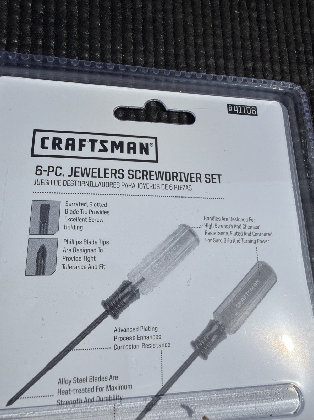 Sears Craftsman Nos 6pc Jewelers Precision Screwdriver Set 41106 China But Cool