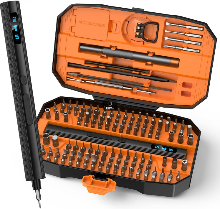 Precision Electric Screwdriver Set Cordless Tool for PC Laptop Electronic Repair