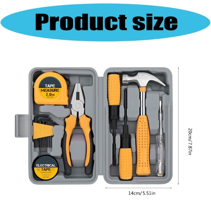 Essential Tool Collection Hexagonal Wrench Screwdriver Plier For Everyday Repair