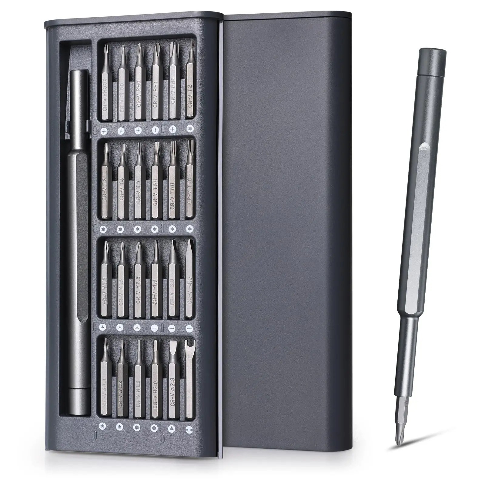 Precision Screwdriver Set 25 in 1 Phillips Torx Hexagonal Flat Head Magnetic