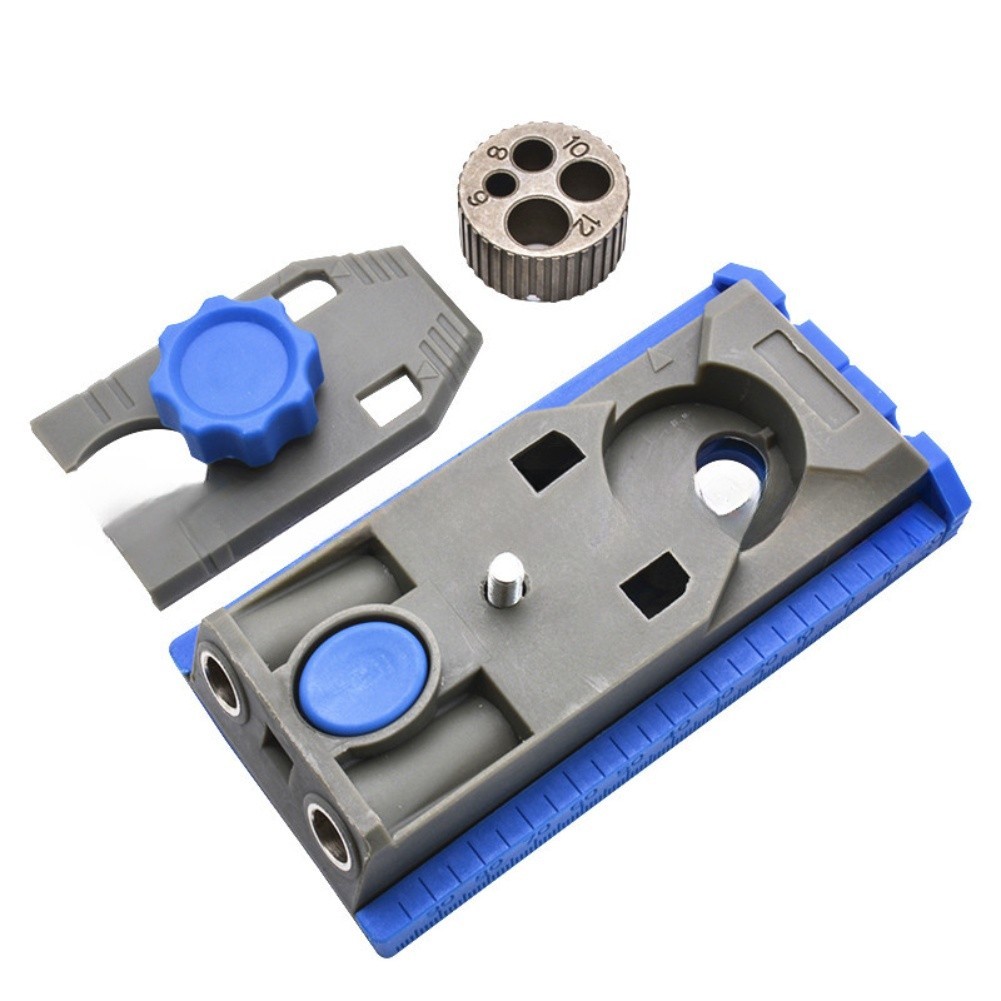 Inclined Hole Doweling Jig Kit for Woodworking with Lightweight Portable Design