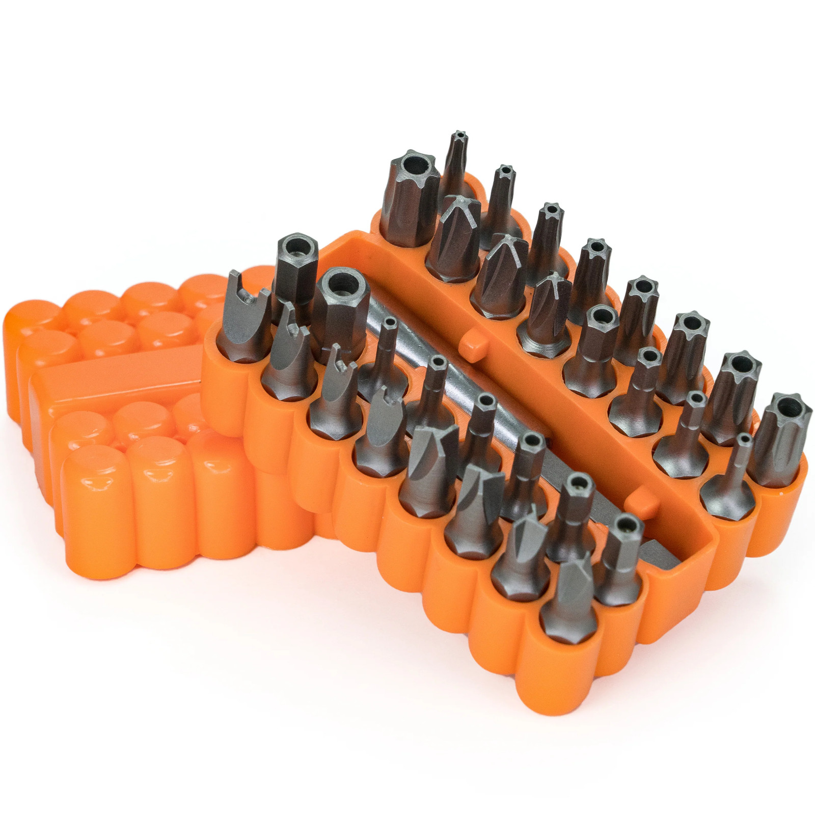 AMT 33pc Security Bit Set – Includes Security Torx, Metric and SAE Hex, Torq, Sp