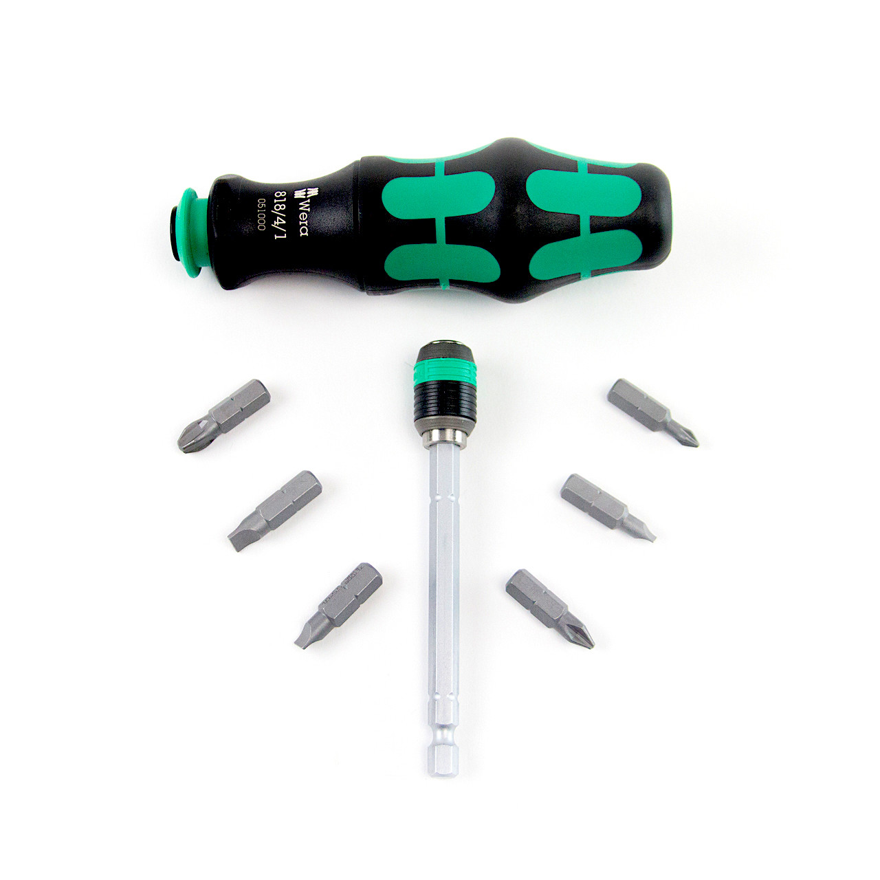 Wera Kraftform Kompakt Bit-holding Screwdriver W/ Bayonet Blade & Bits