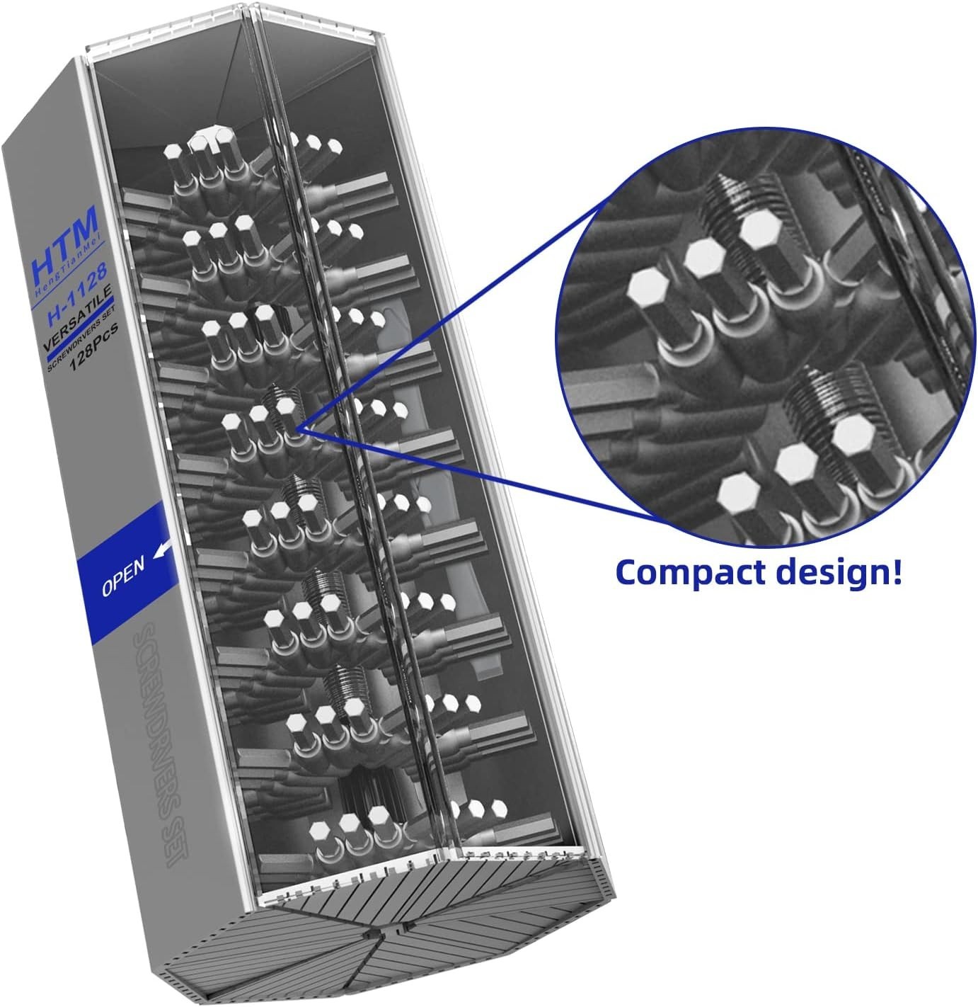Ergonomic 142-in-1 Precision Screwdriver Set: Perfect for Computers & Consoles