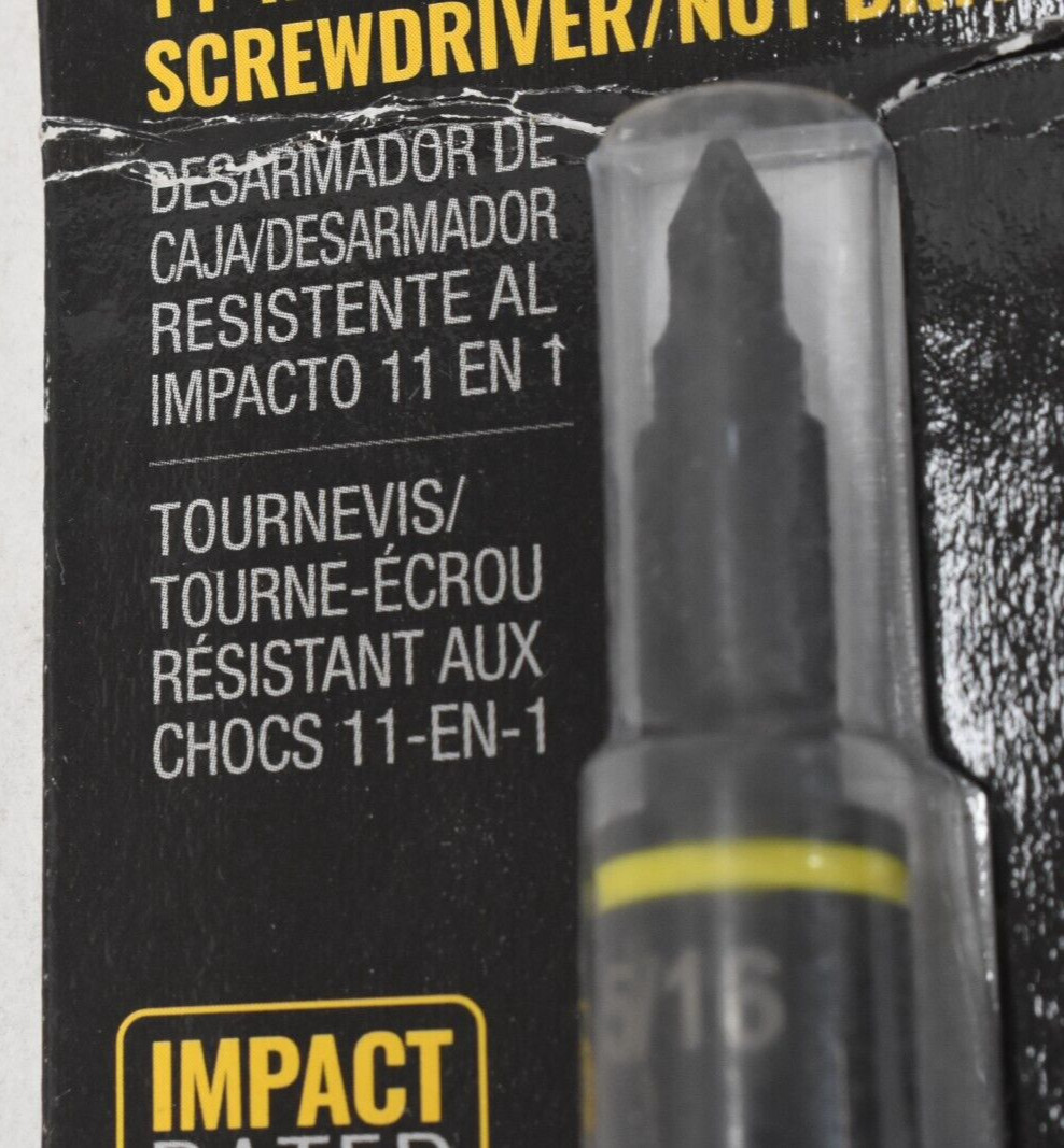 Klein Tools 32500HD 11-in-1 Multi Bit Screwdriver Nut Driver Impact Rated