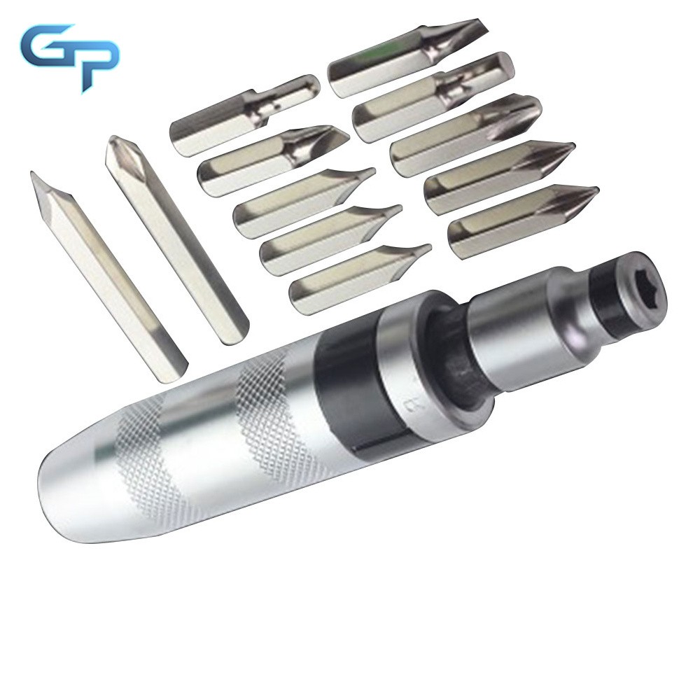 13 Pcs 1/2″ Heavy Duty Drive Impact Driver Screwdriver Screw Bolt Remover Set