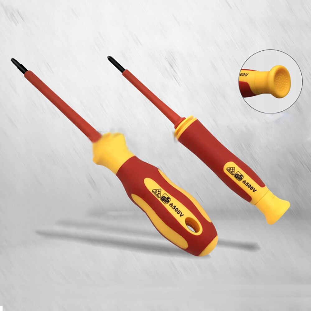 10-in-1 Electrician Insulated Screwdriver Set Magnetic Tip Slotted Phillips Tool