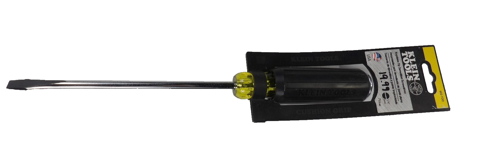 Klein Tools – 5/16″ Keystone Tip Demolition Screwdriver 7″ Long #602-7DD