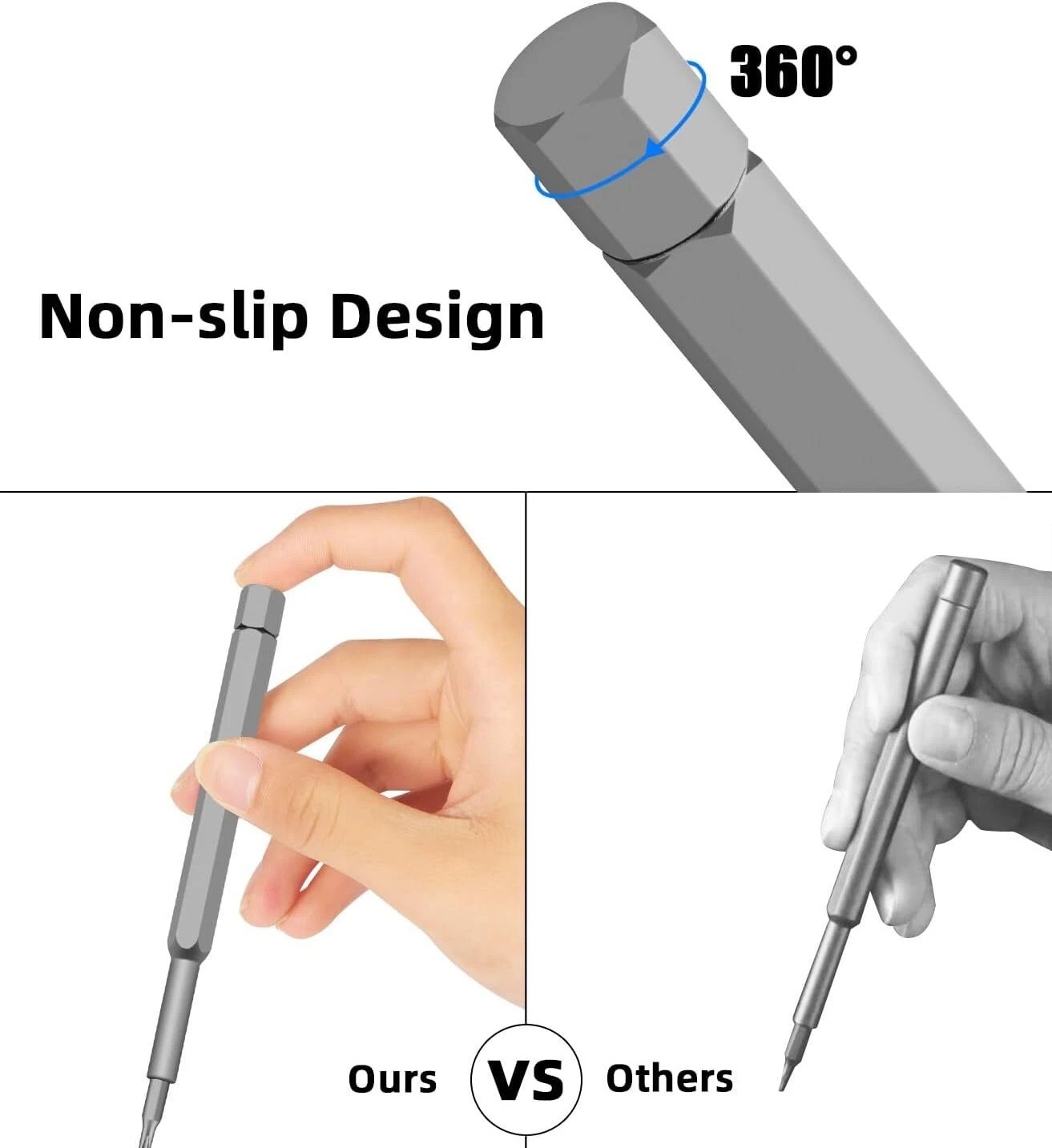 Ball Grip Screwdrivers Set Metric Japanese Motorcycle Drivers for JIS Standard