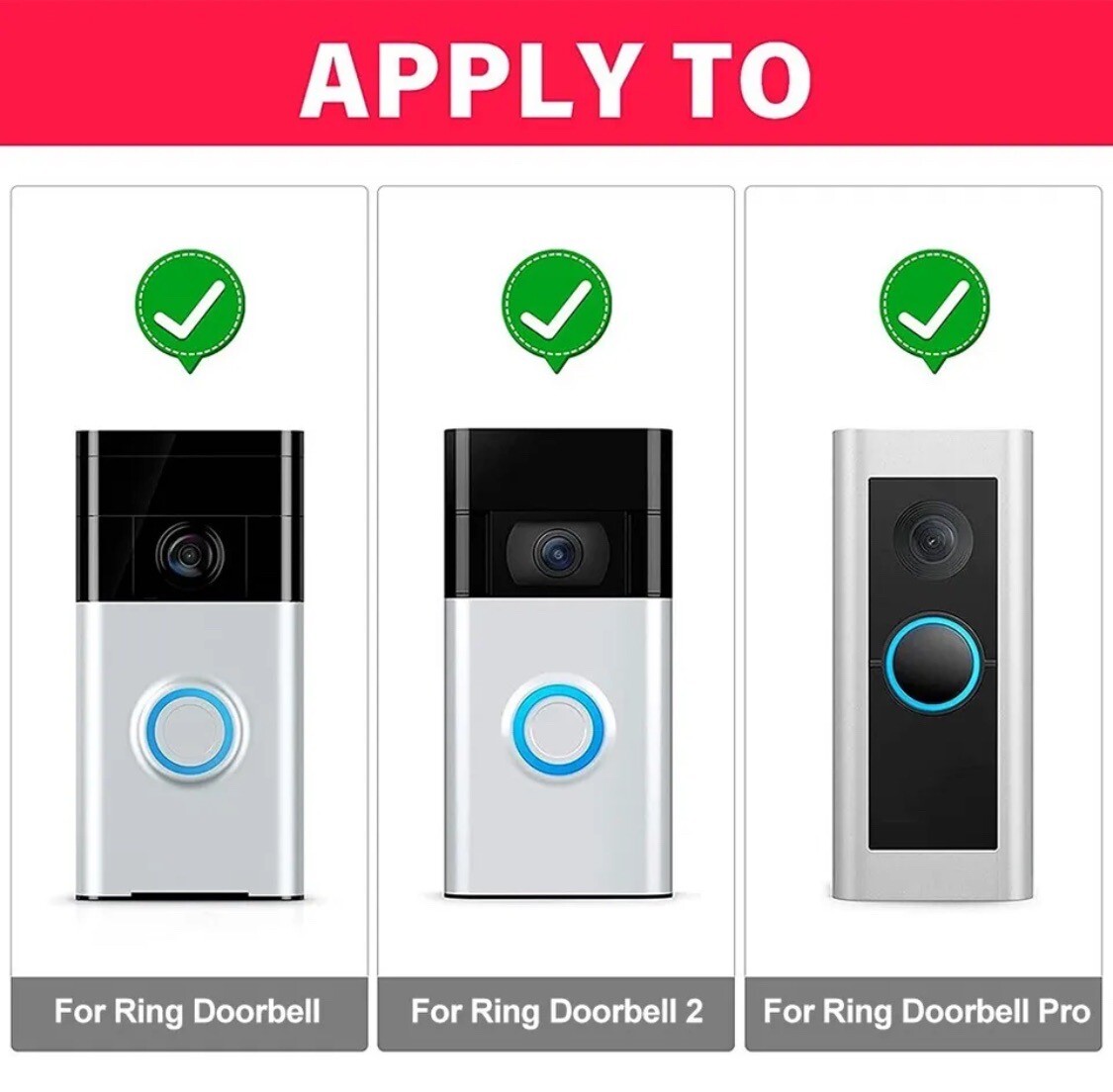 For Ring Doorbell Replacement Security Screws & Screwdriver Kit Fits Gen 1 2 3 4